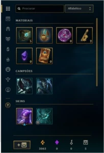 Conta LOL 2021 SEASON 11 ELO MESTRE - League of Legends