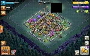 CLASH OF CLANS CV13 S.FULL + 15700 GEMAS + BRINDE