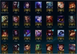 Conta LOL EX PLATINA LVL 51  103 CHAMP + Skins pronto p MD10 - League of Legends