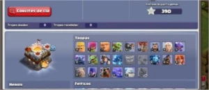 CV 11 RECENTE, COM CONTAS DO CLASH ROYALE E DO BRAWL STARS - Clash of Clans