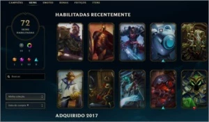 CONTA DIAMANTE 5 - League of Legends LOL