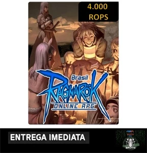 Ragnarok - Cartão De 4.000 Rops - Gift Cards