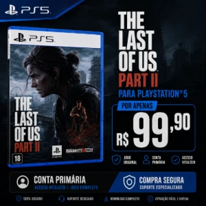 🎮 The Last Of Us Part Ii Remastered | Ps5 (Conta Primária) - Outros