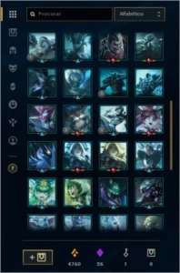 CONTA DE LOL PLATINA 4 MMR ALTO - League of Legends