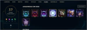 CONTA DE LOL PLATINA 4 MMR ALTO - League of Legends