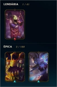 Vendo conta de lol platina com email - League of Legends