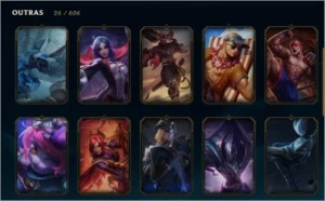 Vendo conta de lol platina com email - League of Legends