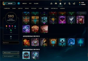 Conta lol ex Desafiante de 2011 com kayle Juíza - League of Legends