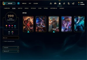 Conta lol ex Desafiante de 2011 com kayle Juíza - League of Legends