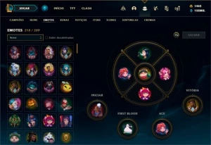 Conta lol ex Desafiante de 2011 com kayle Juíza - League of Legends