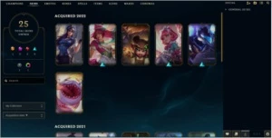 Conta de lol Gold 4 25 Skins - League of Legends