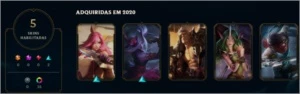 CONTA SMURF | LEVEL 32 | 5 SKINS | 32 CROMAS | - League of Legends LOL