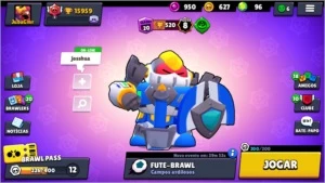 BRAWL STARS CONTA RARA 2 PASSES