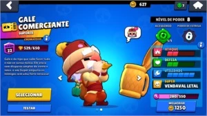 BRAWL STARS CONTA RARA 2 PASSES