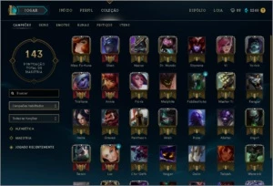 Conta Ouro 3 Com Borda!!! - League of Legends LOL