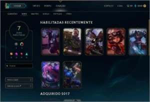 Conta Ouro 3 Com Borda!!! - League of Legends LOL