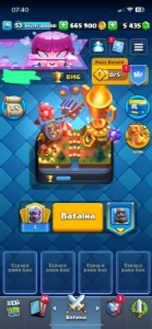 conta clash royale