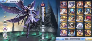 Saint Seiya Awakening com 4 reparos SS/EX e +4 contas CMRD SSA