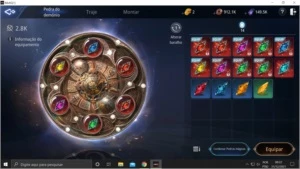SA83 lvl71 PP83.5K, 2 otimos pets epico (Biyoho e Baratan) - MIR4