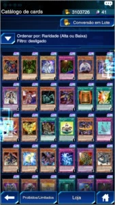 Conta Yugioh Duel Links Level 60 - Outros