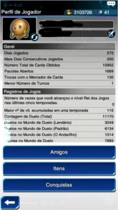 Conta Yugioh Duel Links Level 60 - Outros