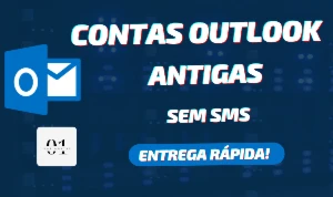 Contas Outlook Antigas 2020/2021 + Sem Sms [Alta Qualidade]