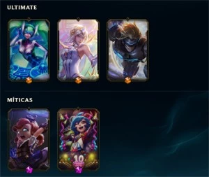 CONTA LEAGUE OF LEGENDS COM 93 SKINS E120 CAMPEÕES UNRANKED LOL