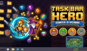 Taskbar Hero I Tbh I Conta Nova Completa Sob Pedido - Task Bar Hero