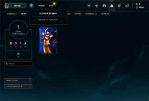 Conta bronze 1 com 27 Champs e 1 Skin + 3 Fragmentos - League of Legends LOL