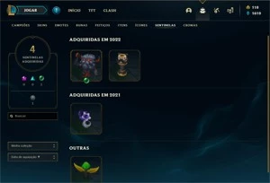 CONTA MESTRE LOL - League of Legends