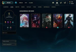 CONTA MESTRE LOL - League of Legends