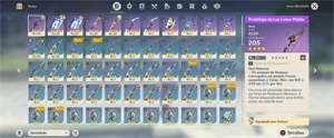 Conta Ar16 com Nahida + Childe + Zhongli + Ganyu - Genshin Impact