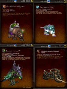 Conta WoW Midnight - Spectral Tiger + Pets TCG - Blizzard