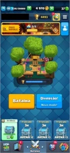 Conta Clash Royale, 4500+ trofeus