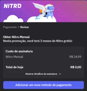 🔥 Discord Nitro Trial – Mensal e Trimestral (DFG) 🔥 - Assinaturas e Premium