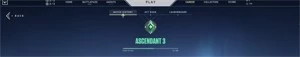 Conta ascendente 3, sem nenhuma skin, apenas ascendente 3 - Valorant
