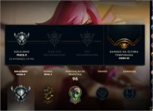 CONTA LEAGUE OF LEGENDS | LEVEL 46 | 32 CHAMP | 8 SKINS |