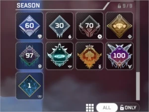 LVL 500 ACCOUNT 65+ LEGENDARY SKINS - Apex Legends