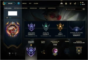 Contra EX GM (Caiu por inatividade) - League of Legends LOL