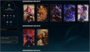 Conta LoL Platina 1, 47 campeões - League of Legends