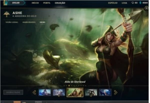 CONTA LOL PRATA II // 8 SKINS // 27 CAMPEÕES. // MMR + - League of Legends