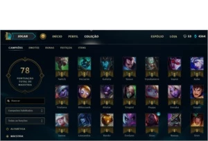 CONTA LOL PRATA II // 8 SKINS // 27 CAMPEÕES. // MMR + - League of Legends