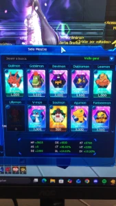 Conta La Alpha Com Miko E X7sm - Digimon Masters Online DMO