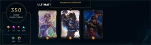 CONTA RARA - ELO MESTRE COM MUITAS SKINS - League of Legends LOL