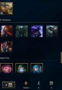 Conta league of legends! LOL