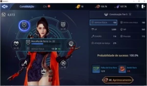 CONTA MIR4 MAGE TOP 46 SERVER NA 33 - Outros
