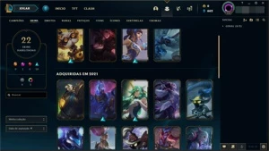 CONTA DE LOL DIAMANTE IV - League of Legends