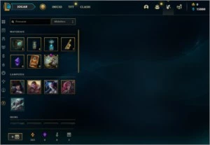Conta mestre lol, sem e-mail verificado - League of Legends