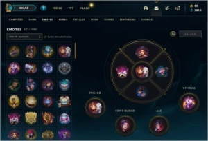 conta de league of legends 119 SKINS LOL