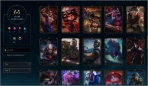 G1 64 win 57 Loses / Mtas skins Olha a descricao. - League of Legends LOL